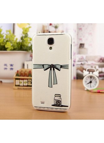 Ribbon Design Painted Back Case for Samsung Galaxy S4 i9500